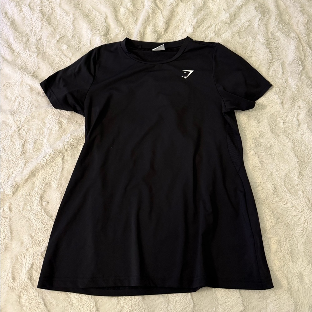 Gymshark Black Performance Tee